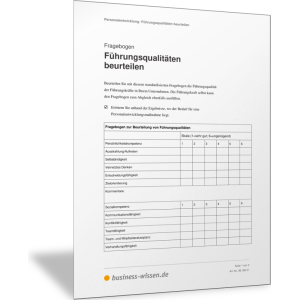 Führungsqualitäten beurteilen