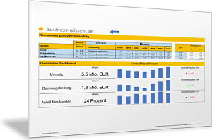 Der komplette Vertriebsplan in einem Excel-Tool