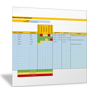 Projekte nach Projektstatus bewerten