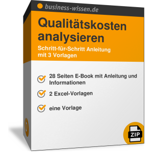 Qualitätskosten analysieren