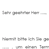 Antrag auf Freistellung zur Stellensuche