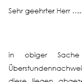 Vergütung aus Mehrarbeit geltend machen