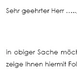 Schriftliche Meldung von Sicherheitsmängeln an den Arbeitgeber