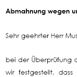 Abmahnung wegen falscher Reisekostenabrechnung