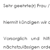 Fristlose Verdachtskündigung