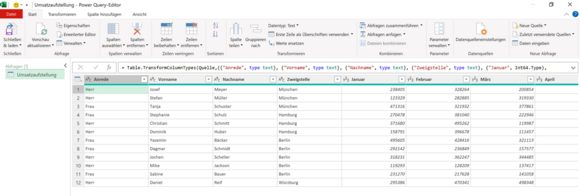 Die Power-Query-Übersicht