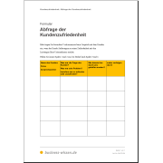 Kundenzufriedenheit – Anleitung mit Vorlagen
