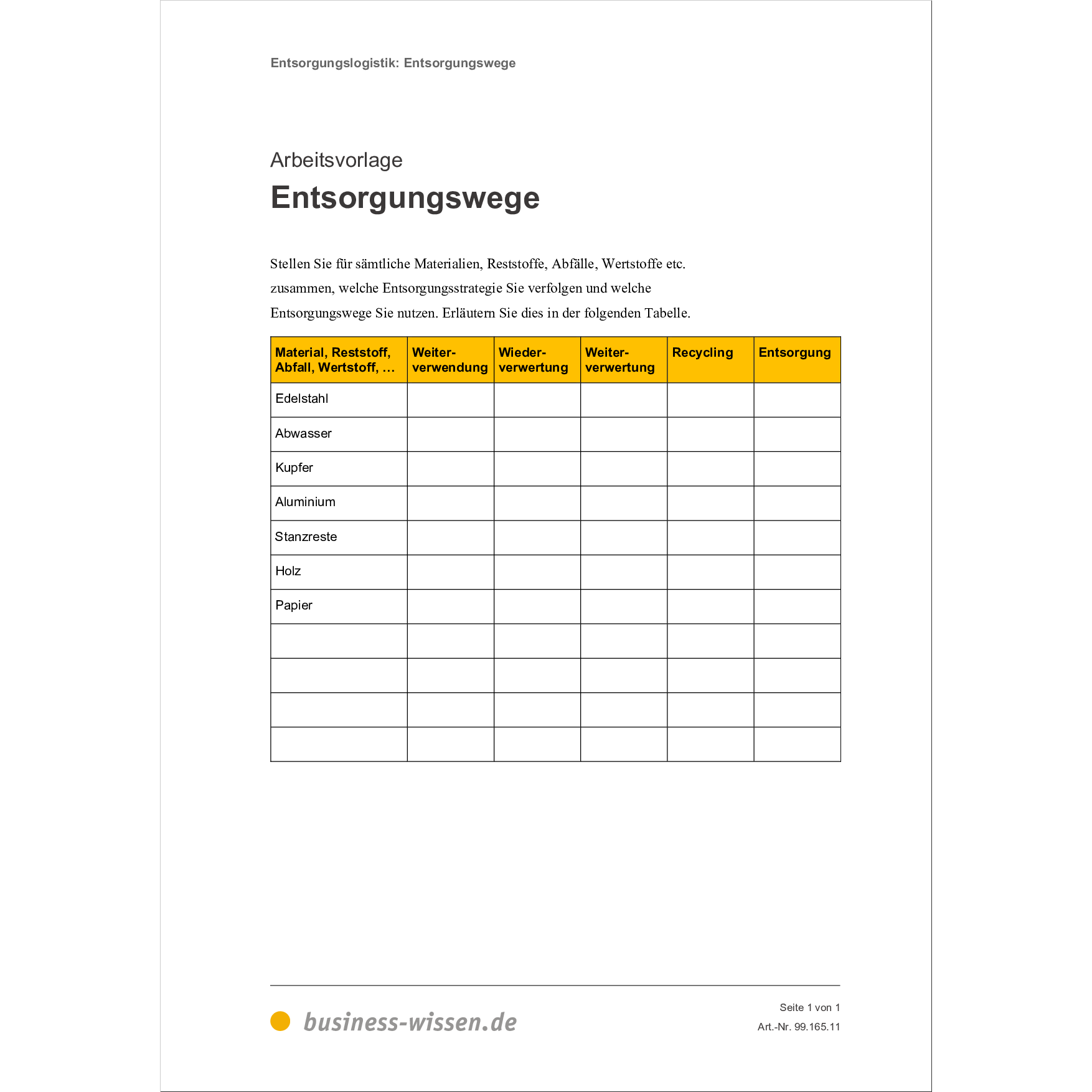 Entsorgungslogistik Anleitung Mit Vorlagen entsorgungslogistik-anleitung-mit-vorlagen
