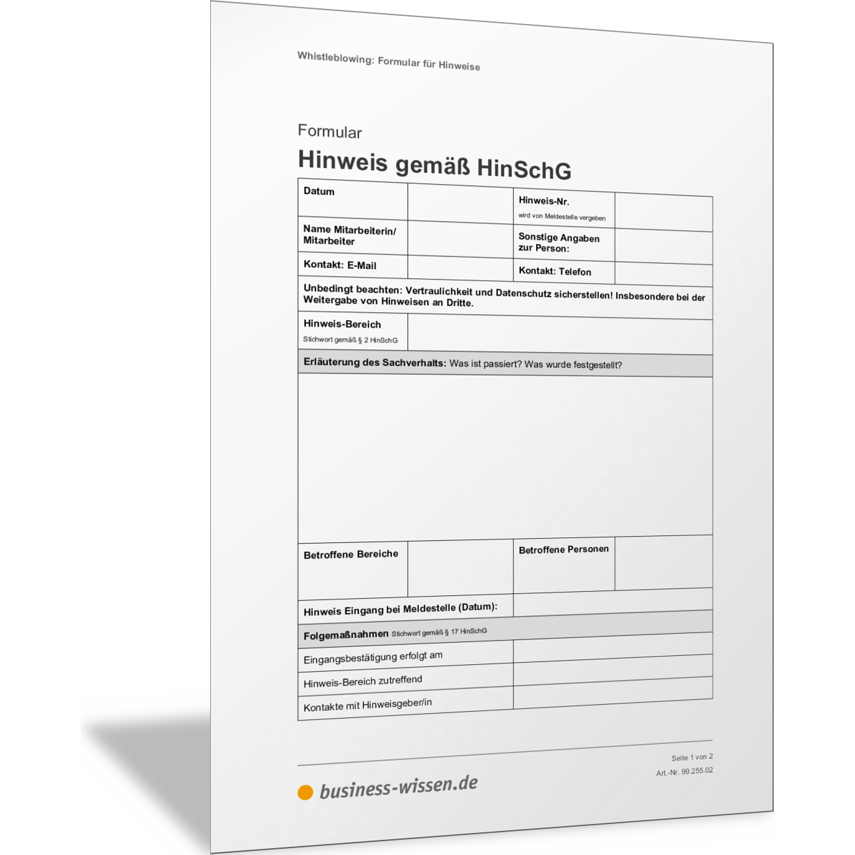ärztliche Untersuchung Ausbildung über 18 Formular Formular für Meldungen zum Hinweisgeberschutzgesetz – Formular